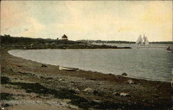 North Cove View, Cushing's Island Postcard