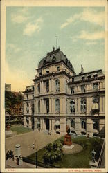 City Hall Building Postcard