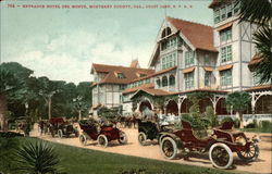 Entrance Hotel Del Monte Monterey, CA Postcard Postcard