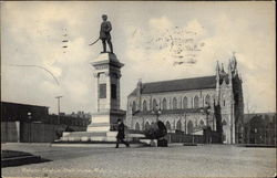 Watson Statue Postcard