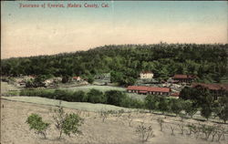 Panorama of Knowles, Madera County California Postcard Postcard