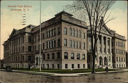 Central High School Postcard