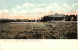 Garcelon Field, Bates College Lewiston, ME Postcard Postcard