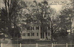 Dummer Academy Byfield, MA Postcard Postcard