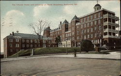 The Church Home and Infirmary Baltimore, MD Postcard Postcard