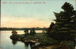 Merrimac River Postcard