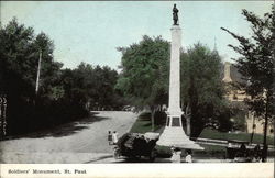 Soldiers' Monument Postcard