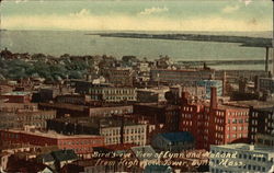 Bird's Eye View from High Park Tower Postcard