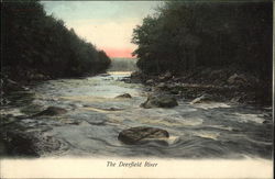 The Deerfield River Vermont Postcard Postcard