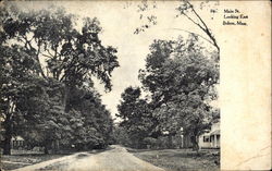 Main Street Looking East Bolton, MA Postcard Postcard