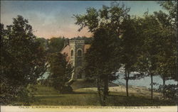 Old Landmark (Old Stone Church) Postcard