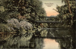 Nashua River Lancaster, MA Postcard Postcard