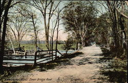 Seven Bridge Road Lancaster, MA Postcard Postcard