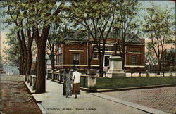 Public Library Postcard