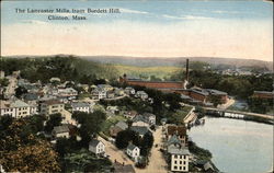 The Lancaster Mills from Burdett Hill Postcard