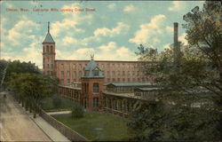 Lancaster Mills, Showing Green Street Postcard