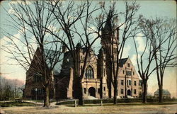 Mount Holyoke College - Mary Lyon Hall Postcard