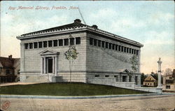 Ray Memorial Library Postcard