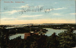 Annisquam River Gloucester, MA Postcard Postcard