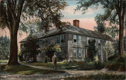 Old Frary House, built 1698 Postcard