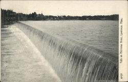 Falls on Merrimac River Postcard