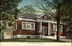 Public Library Postcard