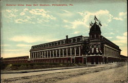 Exterior Shibe Base Ball Stadium Philadelphia, PA Postcard Postcard