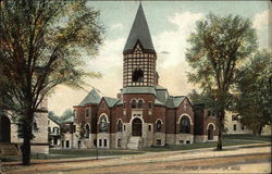 Baptist Church Postcard