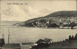 View of Inner Harbour Quebec Canada Postcard Postcard