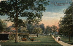 Greenwood Park Des Moines, IA Postcard Postcard