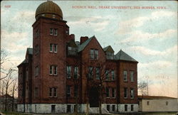 Science Hall, Drake University Postcard