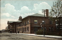 Union Depot Grand Rapids, MI Postcard Postcard