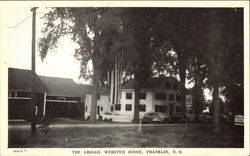 The Abigail Webster House Franklin, NH Postcard Postcard