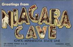 Niagara Cave Postcard