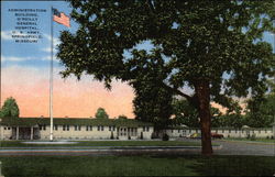 Administration Building, O'Reilly General Hospital, US Army Springfield, MO Postcard Postcard