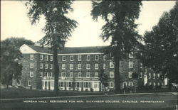 Morgan Hall. Residence for Men. Dickinson College Carlisle, PA Postcard Postcard