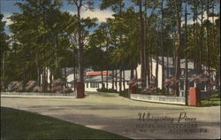 Whispering Pines Hotel and Cottages Accomac, VA Postcard Postcard