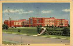 New Eastern High School Baltimore, MD Postcard Postcard