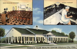 Variety Club Health Center Oklahoma City, OK Postcard Postcard