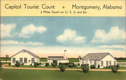 Capitol Tourist Court Postcard