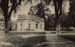 Library Postcard