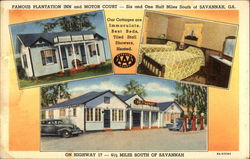 The Plantation Inn and Motor Court Postcard