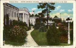 Campus Scene, South Georgia College - "The Pride of South Georgia" Douglas, GA Postcard Postcard