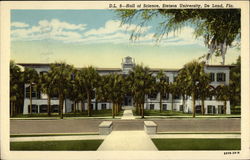 Stetson University - Hall of Science DeLand, FL Postcard Postcard