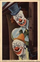 Funmakers with Ringling Bros. and Barnum & Bailey Circus Postcard