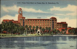 Vinoy Park Hotel on Tampa Bay St. Petersburg, FL Postcard Postcard