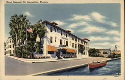 Hotel Bennett St. Augustine, FL Postcard Postcard