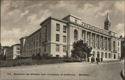 Benjamin Ide Wheeler Hall at the University of California Postcard