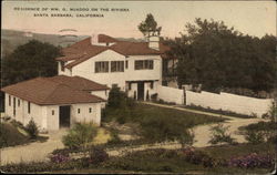 Residence of Wm. G. McAdoo on the Riviera Postcard