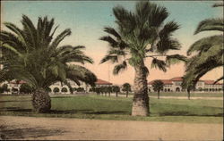 Front View of Stanford University Palo Alto, CA Postcard Postcard